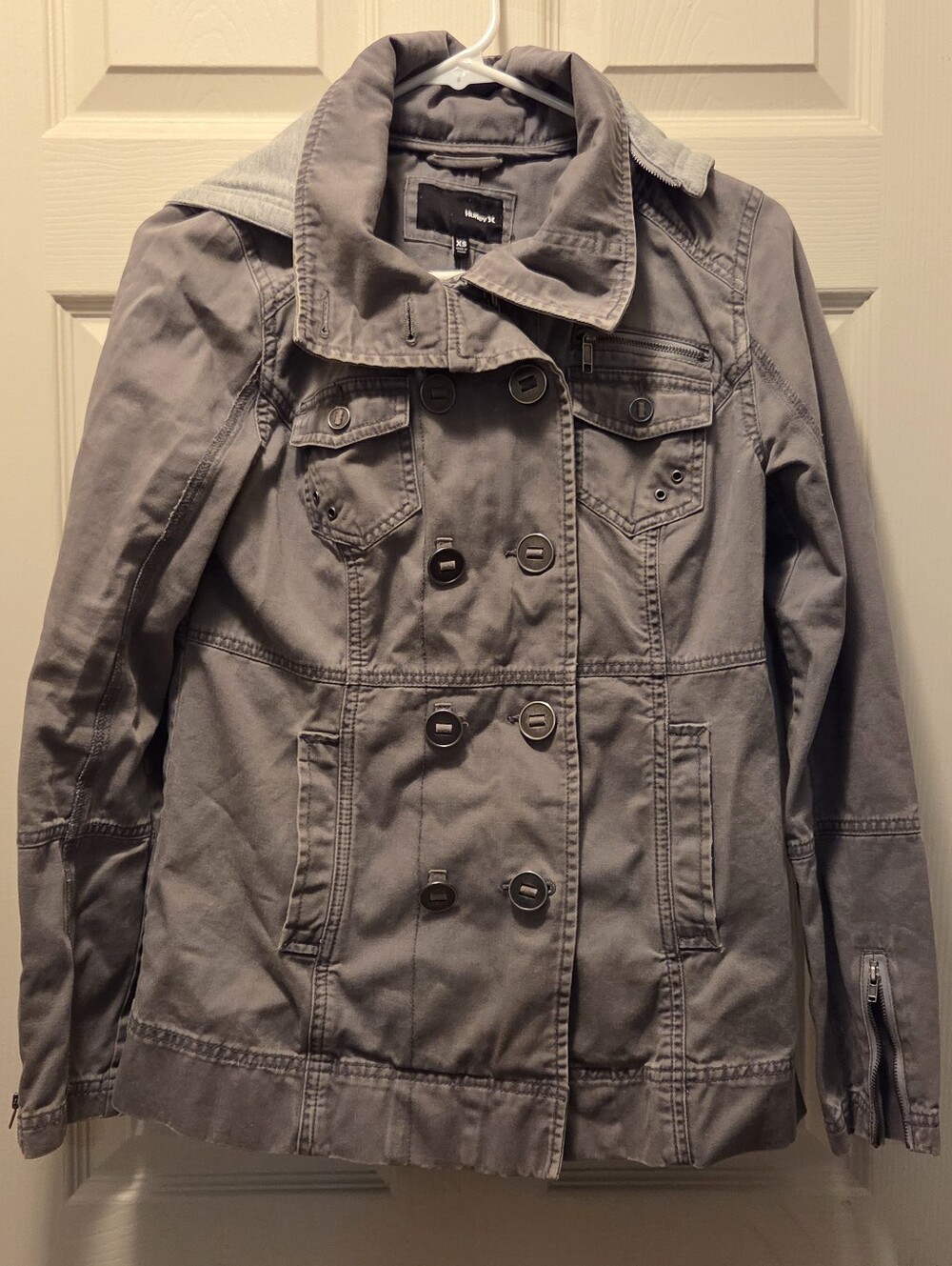 Hurley Military Style Jacket (XS)